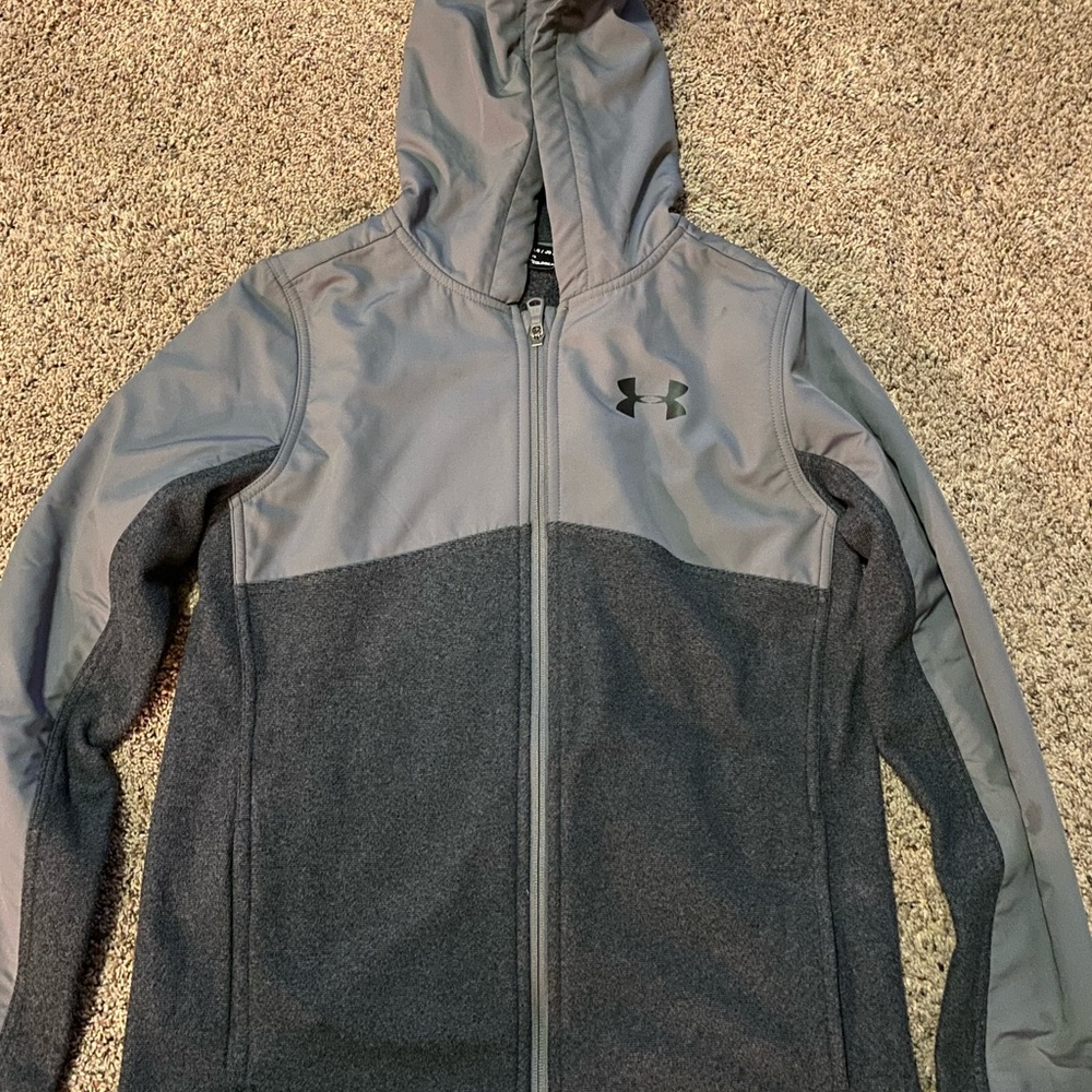 Boys under armour fleece jacket! Very nice!